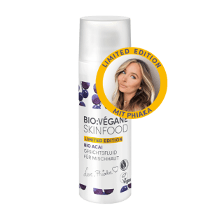 <b>FLUIDO FACIAL</b><br>para piel mixta<br>Acai orgánico