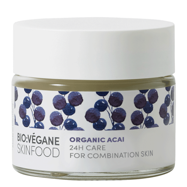 <b>TRATAMIENTO 24H</b><br>para piel mixta<br>Acai orgánico