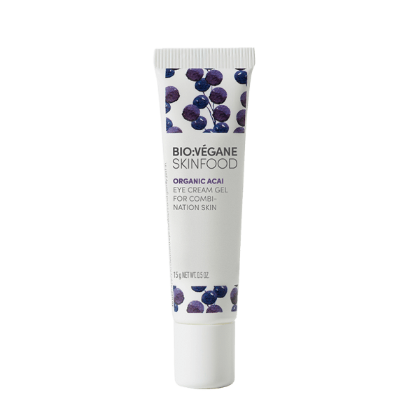 <b>CONTORNO DE OJOS EN GEL</b><br>para piel mixta<br>Acai orgánico